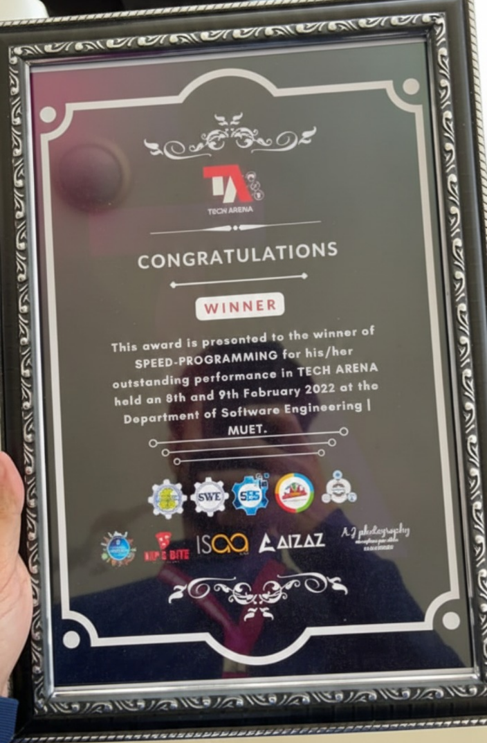 Programming Winner Shield